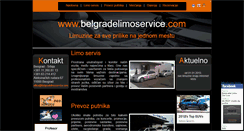 Desktop Screenshot of belgradelimoservice.com